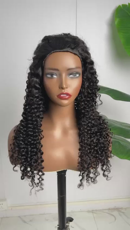 Demi-perruque Curly